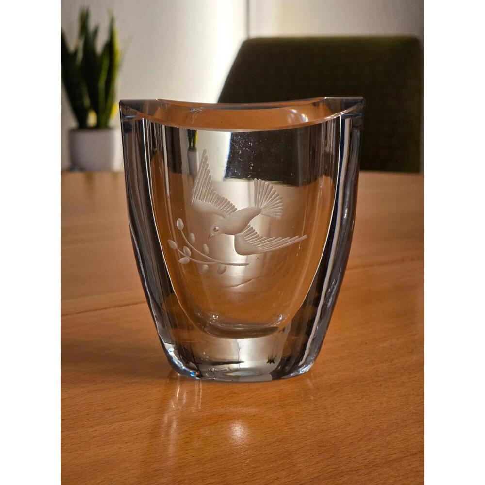 Strombergshyttan Swedish Handblown Crystal Piece